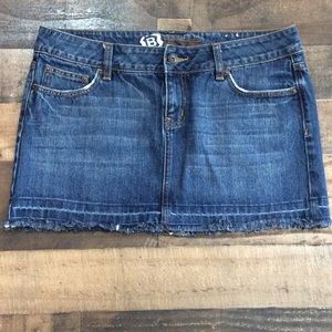 Bullhead denim skirt sz 9